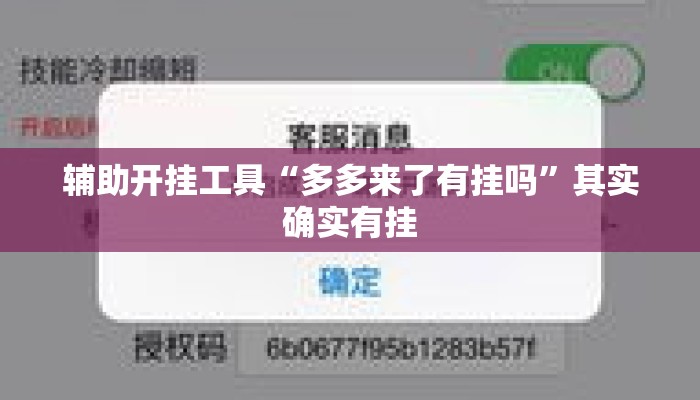 辅助开挂工具“多多来了有挂吗	”其实确实有挂