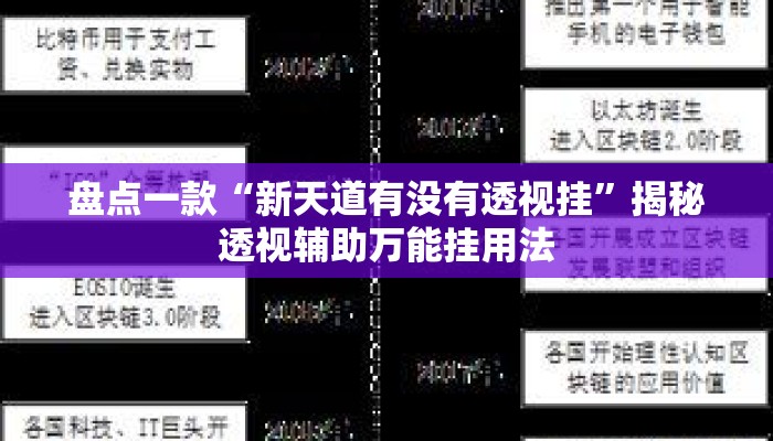 盘点一款“新天道有没有透视挂”揭秘透视辅助万能挂用法